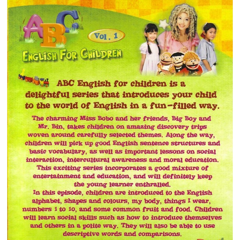 ABC English For Children Vol 1